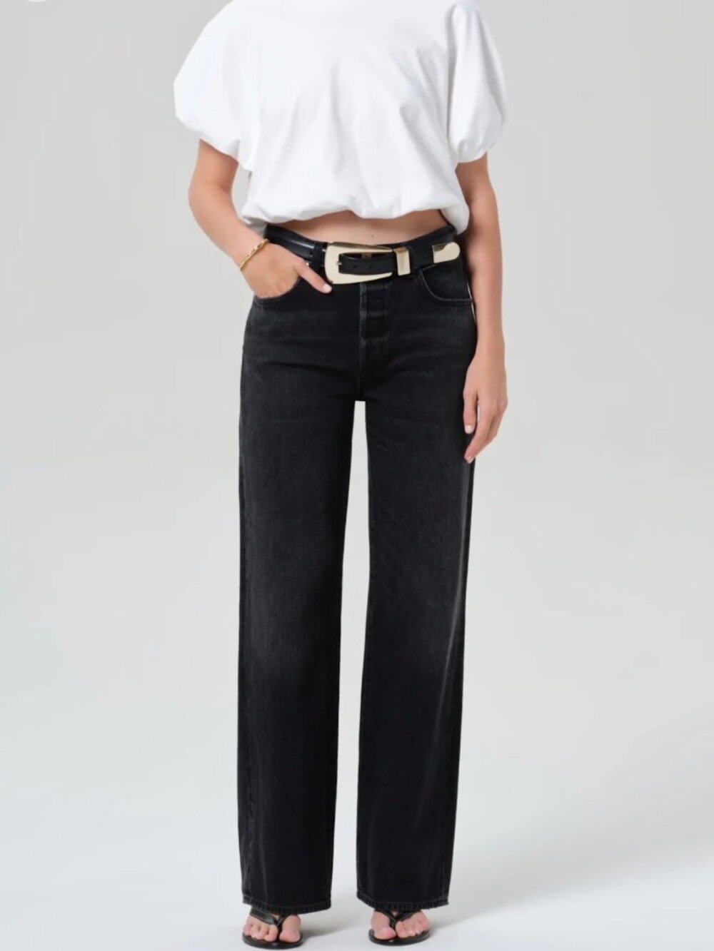 Citizens of Humanity Annina Vintage Black size 25